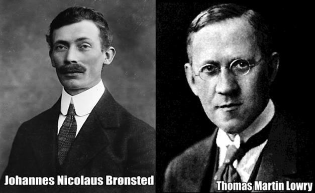 Brønsted-Lowry Acids and Bases In 1923, a pair of scientists, J.N. Brønsted and T.M. Lowry expanded the definitions of acids and bases.