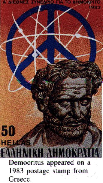 Leucippus) Proposed the idea of the atom