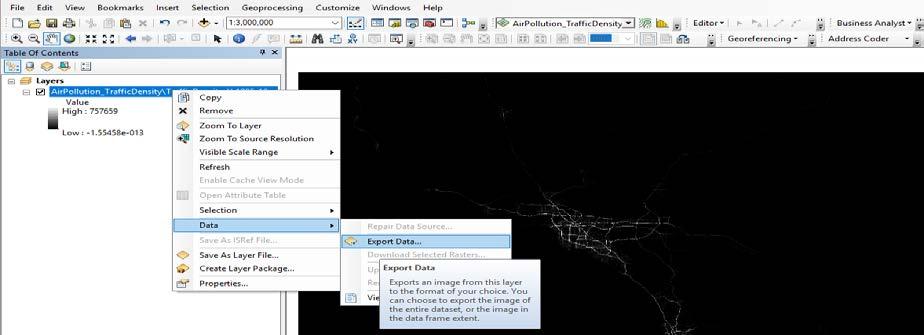 Image Service downloads are like any other rasters and can be used in spatial analyses as desired. ArcGIS has extensive online help files accessed with Help on the top Menu Bar.