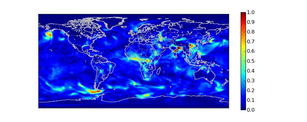 Aerosol data: Daily time resolution Solar