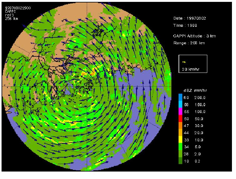 TREC winds analysis of Typhoon Victor