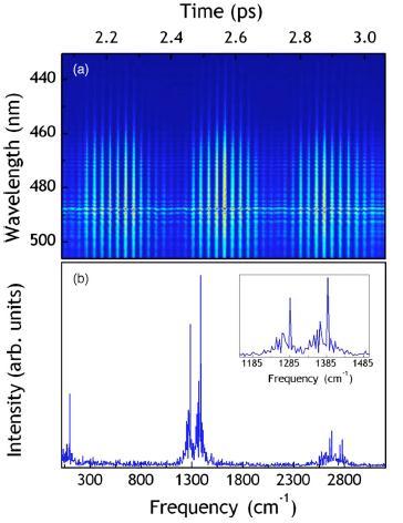 Impulsive Raman Time-Domain Detection laser vib CO 2