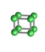 Cubic Unit Cell Atom Packing in Unit