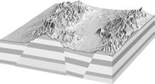 Chapter 11 Mountain Building Fault-Block Mountains 6. Select the letter from the figure that identifies each formation. graben horst A B 7. Which type of fault is illustrated in the figure? 8.