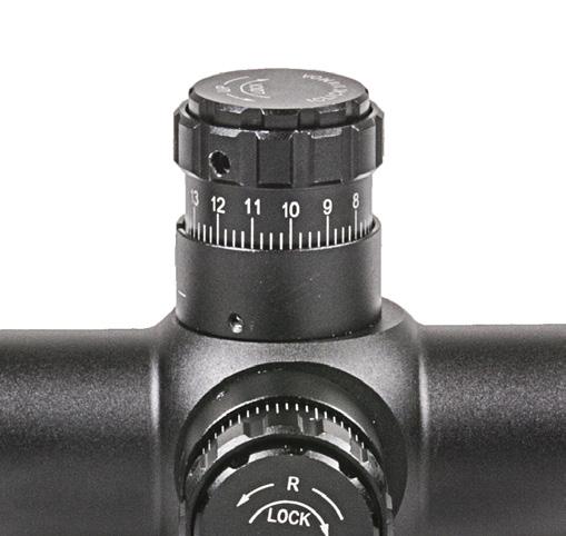 To verify the riflescope is accurately sighted in, always fire a three-shot test group preferably using the same ammo manufacturer, grain, and lot number. 100 yards is the most common zero distance.