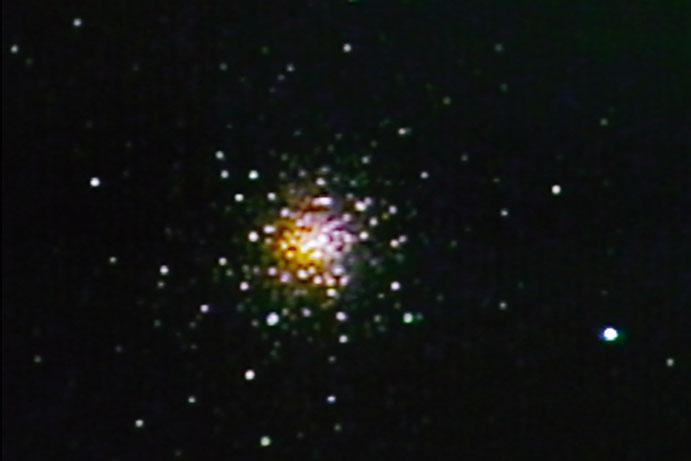 124 7 Imaging the Night Sky Fig. 7.7 Messier object 3 Dark frame s are really not needed, as the camera has the ability to do dark frame subtraction as part of its 3D- DNR feature.
