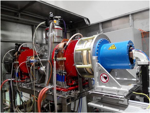 Y. Wu Development of high intensity D T fusion neutron generator HINEG 2. OVERALL DESIGN HINEG-I is designed to have both steady and pulse modes.