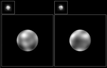 7 Surface Features Hubble Space Telescope Pluto had never been visited by a spacecraft (until the New
