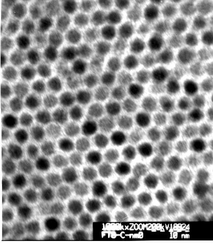 Fe x Co y Pt 100-x-y Nanoparticles Fe 49 Co 7 Pt 44 Effect of Composition on H c (Oe) Anneal 500 C 600 C 700 C Fe 48 Pt 52 3970 6500 11600* Fe 49 Co 7 Pt