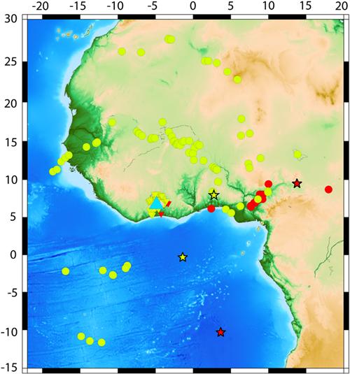 Evaluating Contributions to SK K S Splitting from Lower Mantle Anisotropy: Côte D Ivoire 1031 of non-null measurements mostly concentrated in one back-azimuthal swath.