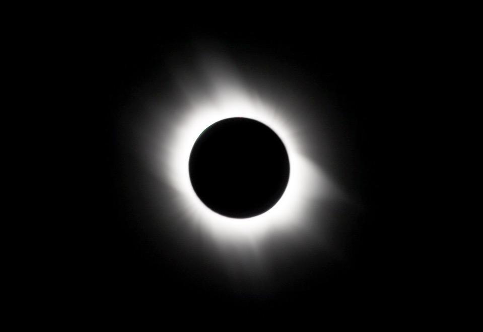 Total Eclipse showing