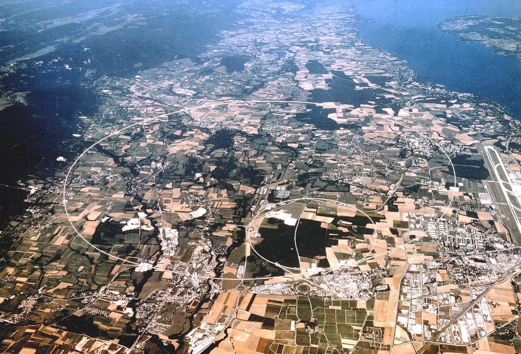Aerial View of CERN Michel