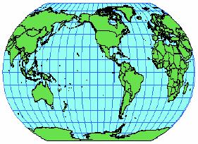 Examples of miscellaneous are Goode s homolosine (made by patching different projections together) and Robinson projection.