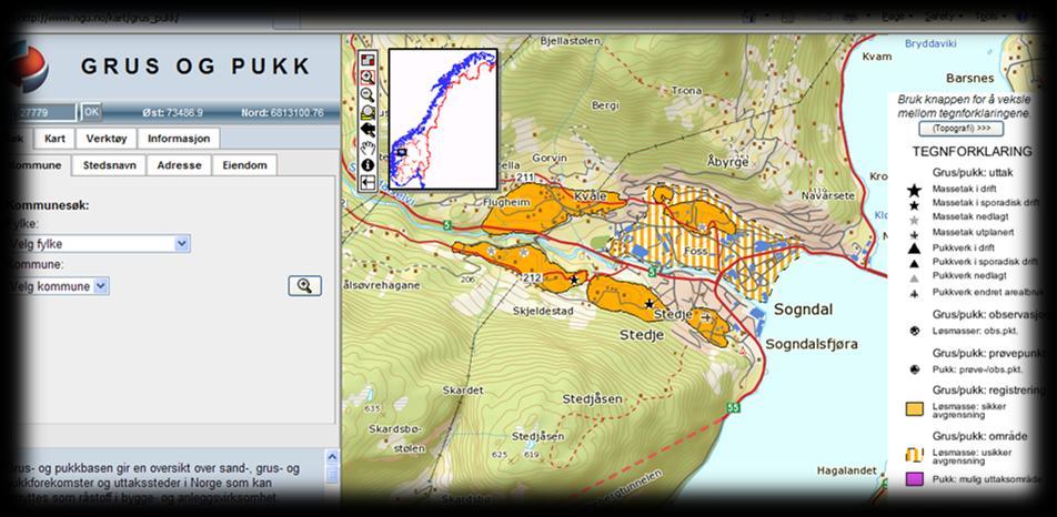 Project: Online geology download on demand INSPIRE Download Service Requirements from Norway Digital-agreement Web-based