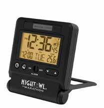 TRAVEL OR DESKTOP ALARM CLOCKS Atomic Travel OR DESKTOP Alarm Clock with Auto Ambient Light Display PRODUCT NO. CL030036WH PRODUCT NO.