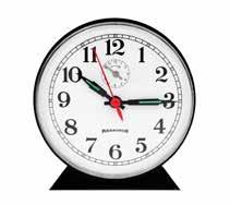 CLASSIC ANALOGUE CLOCKS Travel OR DESKTOP Alarm Clock with Calendar and Temperature PRODUCT NO.