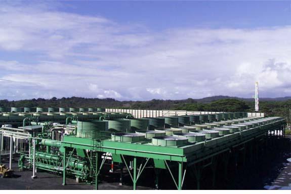 Binary Cycle Generators This power plant provides about 25% of the electricity used on the Big Island