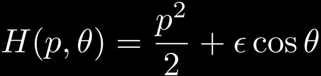 Simple Hamiltonian systems Harmonic oscillator I θ p q