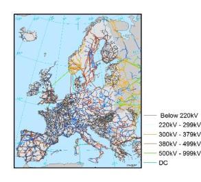 5 Mapping of large infrastructures and key economic assets Non renewable Power Plants (MW) Electricity