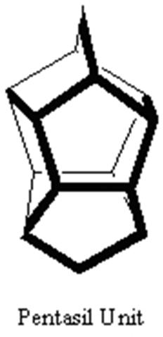 Microporus structure ZSM-5: zeolite type catalysts