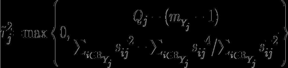 Equation (5). could also be used in (8). Marginal inference then proceeds where so that the usual univariate results are recovered for β j.