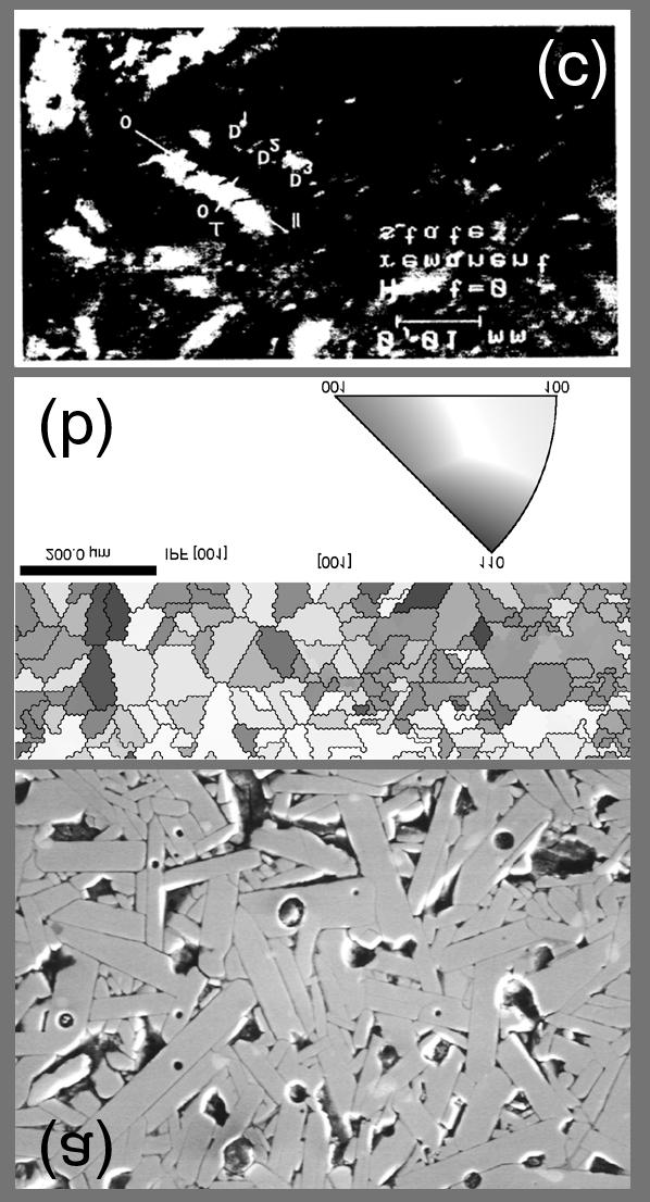 1 Figure 2. (a) presents an SEM image of a typical microstructure of a granular, polycrystalline YBCO sample.