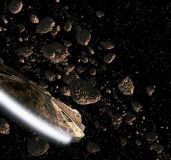 Oh No. We ve hit an asteroid field! More than 100,000 asteroids lie in a belt between Mars and Jupiter.