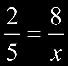 If one of the numbers in a proportion is unknown, mental math can be used to find an equivalent ratio. Example 1: 2 6 3 x x 3 2 6 3 x Hint: To find the value of x, multiply 3 by 3 also.