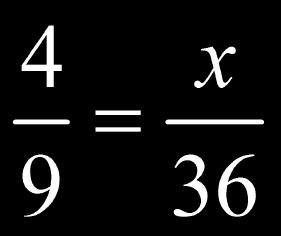 27 Solve the proportion using