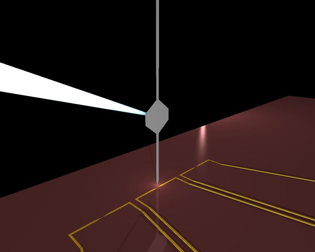 Basic Setup Diagram cantilever laser