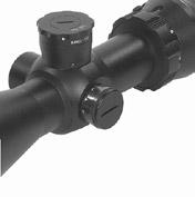 ELECTRONIC RETICLE Your scope has an Electronic reticle. There are 10 degrees of illumination. The rheostat is the knob located at the back of the scope. It is labeled with numbers OFF - 9.