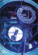 The larger the telescope s reflecting mirror (or refracting lens), the more light it collects, and the easier it is to measure and study an object s radiative properties.