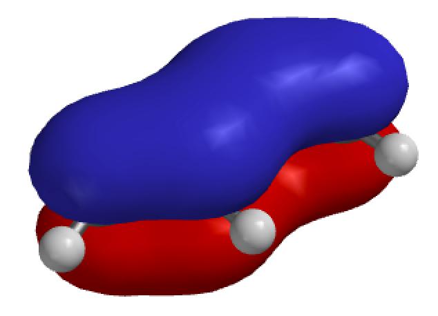 the most stabilizing form of pi electron density delocalization.