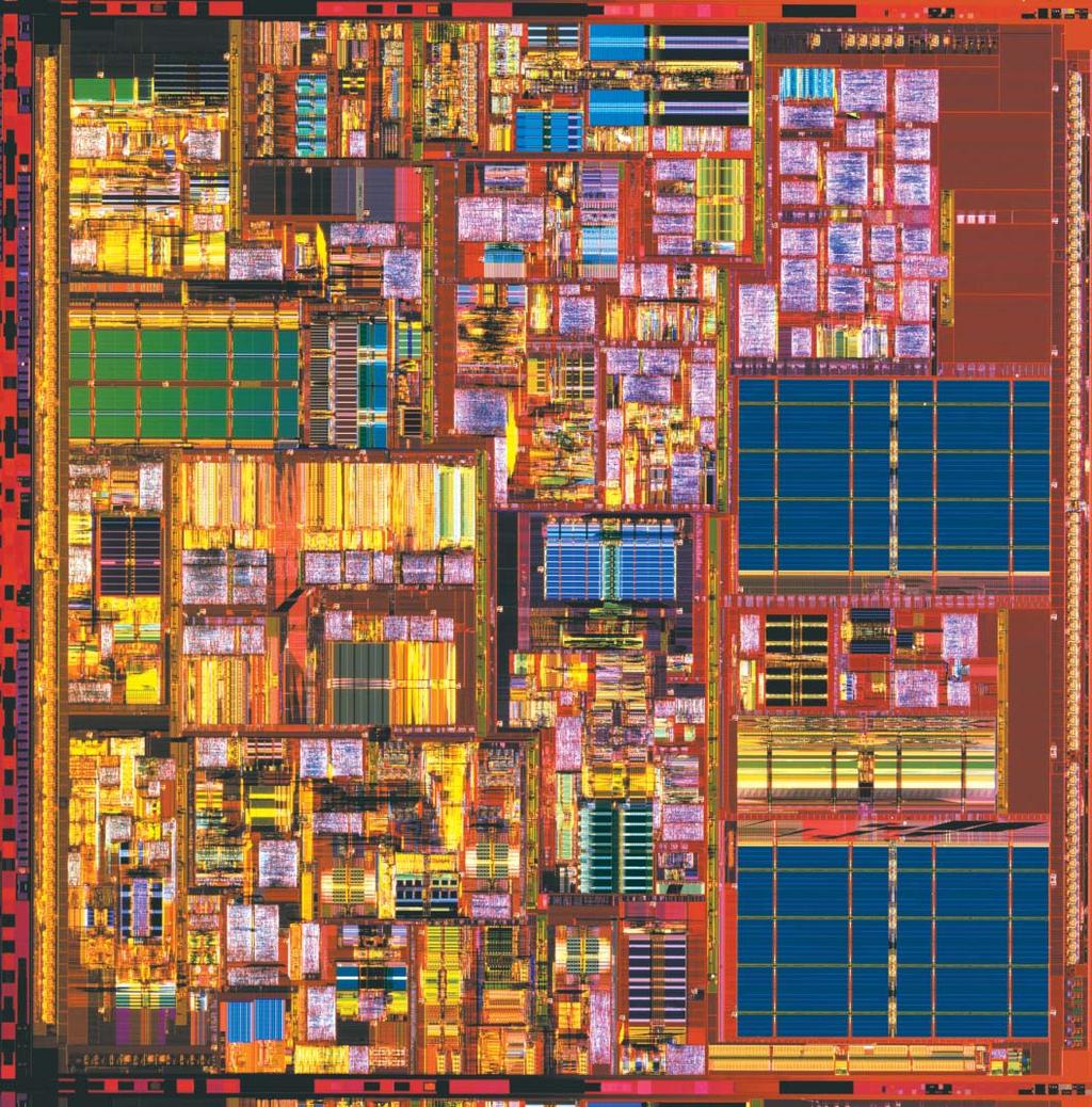 CMOS TECHNOLOGY Intel s Prescott processor (released March 2004): 150 million transistors 90 nm design rules 3.