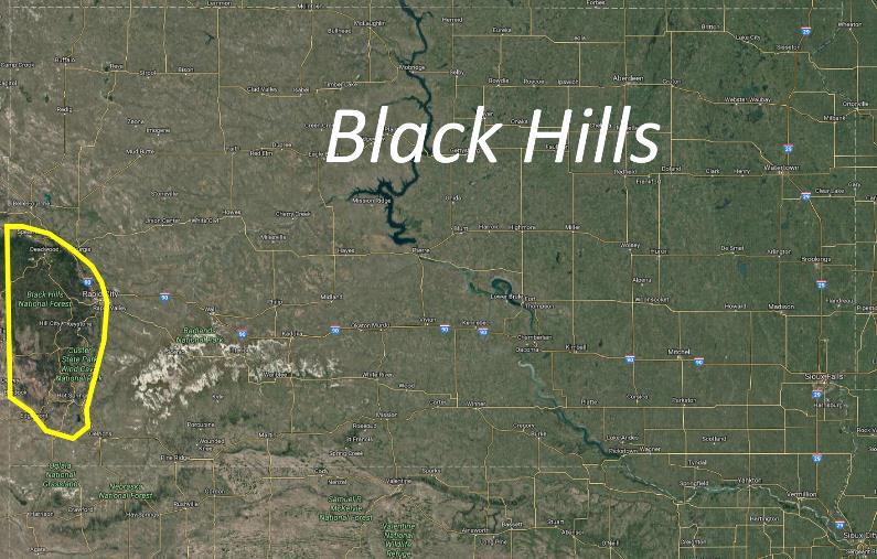 for the Black Hills - Above average temperatures during January - Northwest wind component above 35 mph - Frontal passages - Dry conditions with no snowpack - Above average temperature day of
