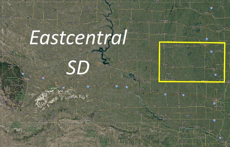 for Eastcentral SD - No significant correlations - Above average temperatures - Westerly component to the wind 1.9.2012 Colony U 120 52/26 38% W @ 10 D1 0.61 0.6 13 158.3 1.4.
