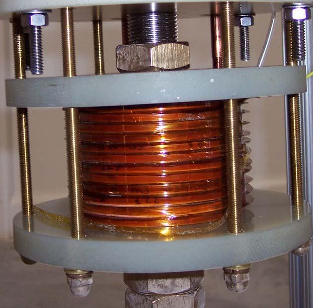 New coils in 2008 with Zr-doped (Gd,Y)BCO 2G with improved in-field performance in LN2 2007 coil Coil ID (mm) clear 9.5 21 2008 coils Winding ID (mm) 19.1 28.