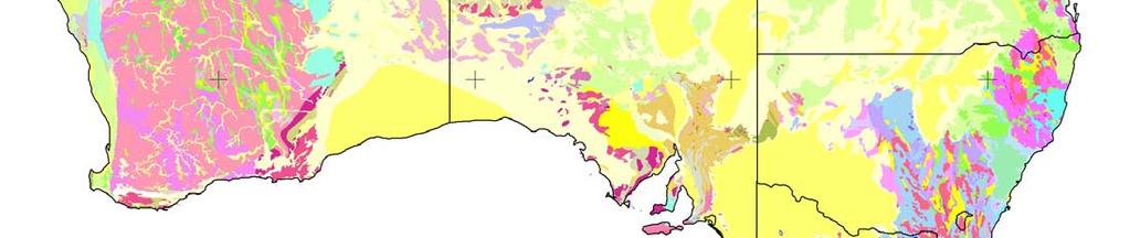 1:1M North and Northwest Queensland 1:1M South Queensland Western 250k Digital Geology 500k Digital Geology 250k Raster Mosaic NSW South 250k Digital Geology The main surface geology dataset used for