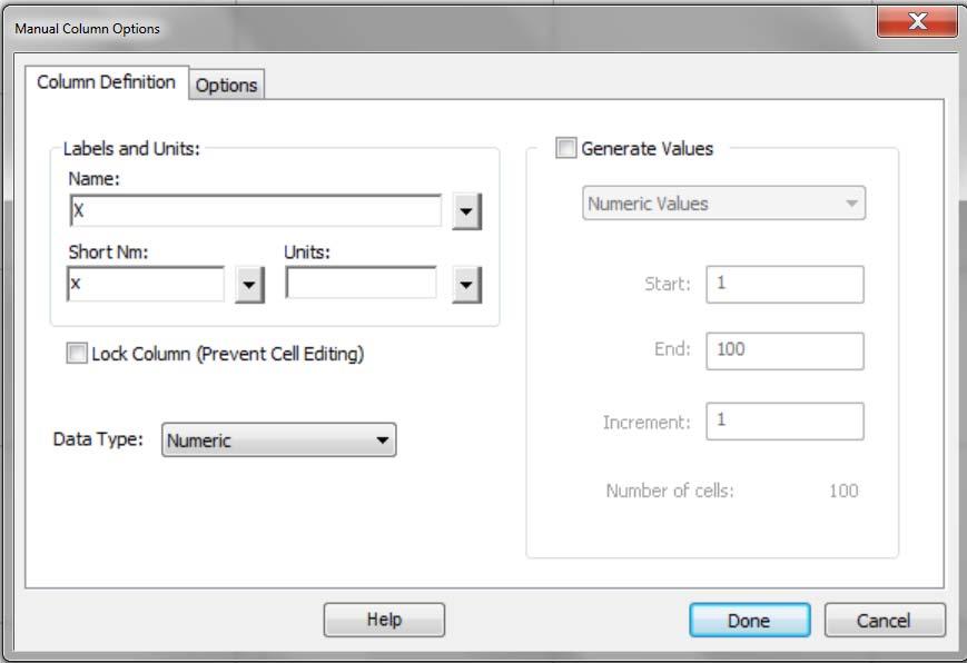 A Curve Fit dialog window will pop-up: Select the function you wish to use. Click Try Fit. Then click OK. 9.