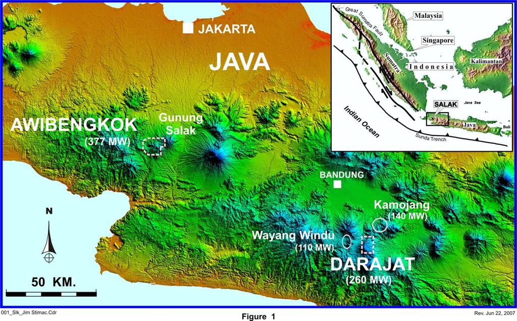 Proceedings World Geothermal Congress 21 Bali, Indonesia, 25-29 April 21 Integration of Surface and Well Data to Determine Structural Controls on Permeability at Salak (Awibengkok), Indonesia Jim