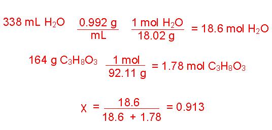 Plugging this value into the formula we get: 11. At a certain temperature the vapor pressure of pure benzene (C 6 H 6 ) is 0.930 atm. A solution was prepared by dissolving 10.