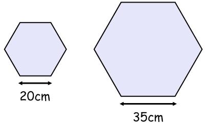 In the diagram, the octagon has been divided into eight smaller triangles. Since the octagon is regular, each triangle is the same size.