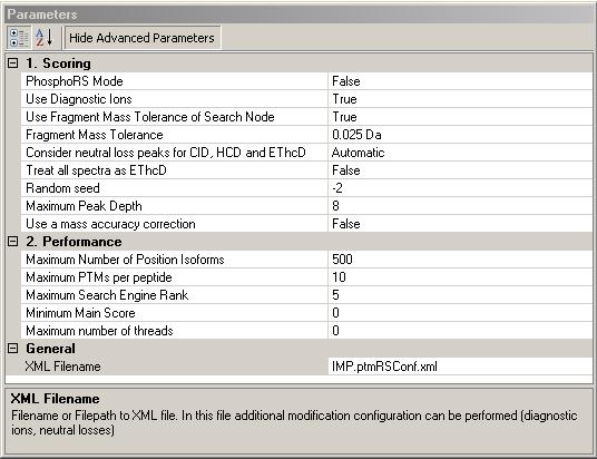 ptmrs (Optional): Generally, this tool enables automated and confident localization of modification sites within validated peptide sequences.