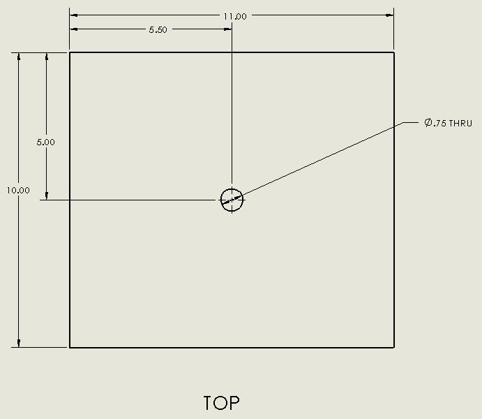 Figure 3 Figure 4 Step 10: Drill ¾ diameter hole