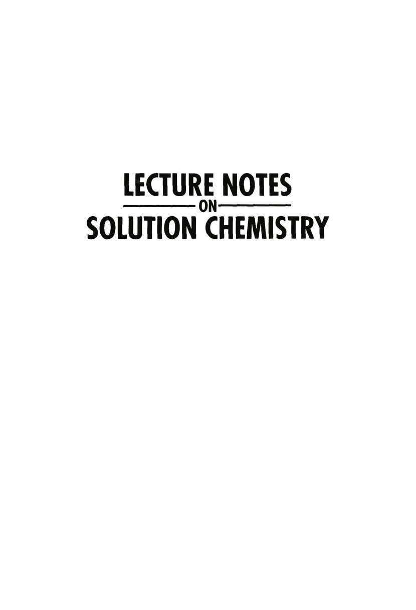 LECTURE NOTES ON