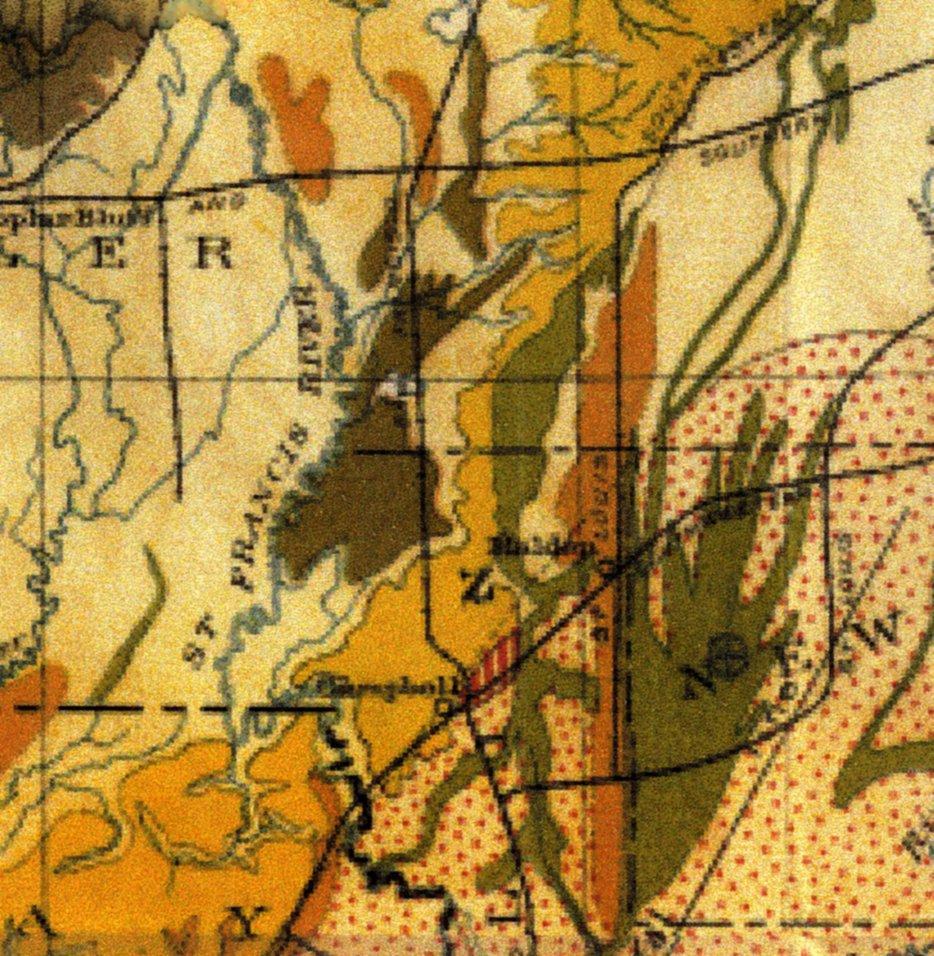 Geomorphic Features of 1811-12 Earthquakes around Valley Ridge