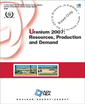 Uranium resources: The earth s crust contains 40 x as much uranium as silver; as much uranium as tin Cheap uranium (up to 130$ per kg): 5.5 million tons; enough for 80 years (0.