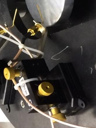 To make conductive measurements that will show the band structure of graphene, at least three probes must be connected to the device, since changing the source-drain bias will not change the Fermi
