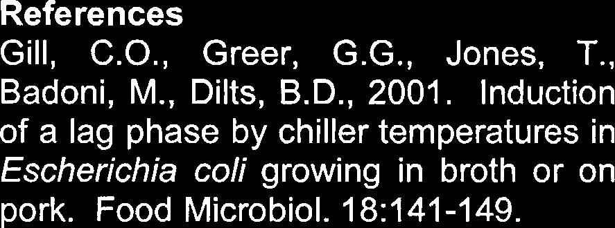 Knrzlchel, 1994) or direct determination of increases in the numbers of colony forming units in foods.