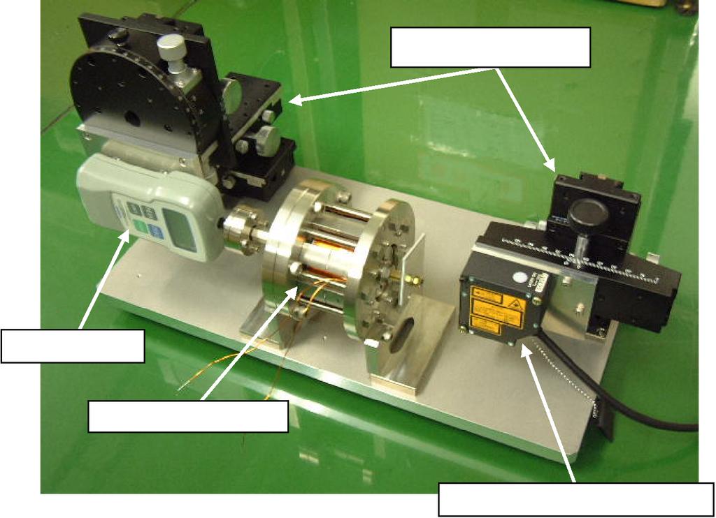 COMPRESSOR FOR A MINIATURE 65K PT CRYOCOOLER 331 Adjusting Stage Force Gauge Element Model Laser Displacement Meter Figure 7. The Experimental Setup to Measure Generative Force. Figure 8.